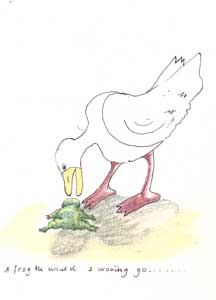 A-frog-he-would-a-wooing-go